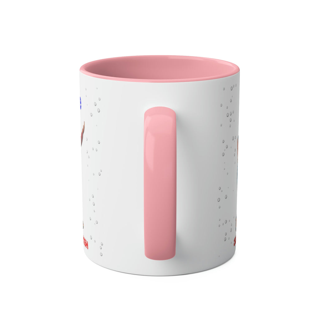 I'm Not Fast Type Girl - Two-Tone Coffee Mugs, 11oz - www.desimovies.biz