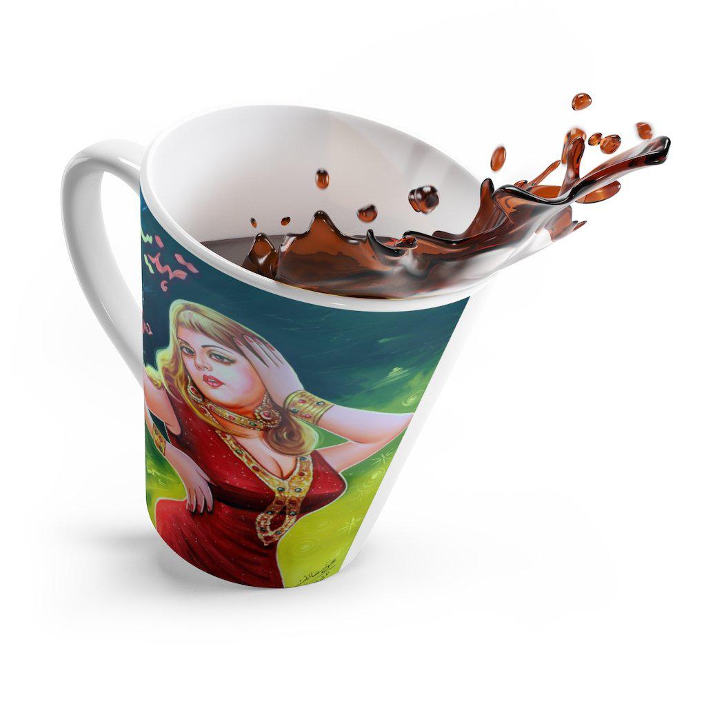 Tehzeeb Latte mug - www.desimovies.biz