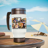 Don - Bollywood - Stainless Steel Travel Mug with Handle, 14oz