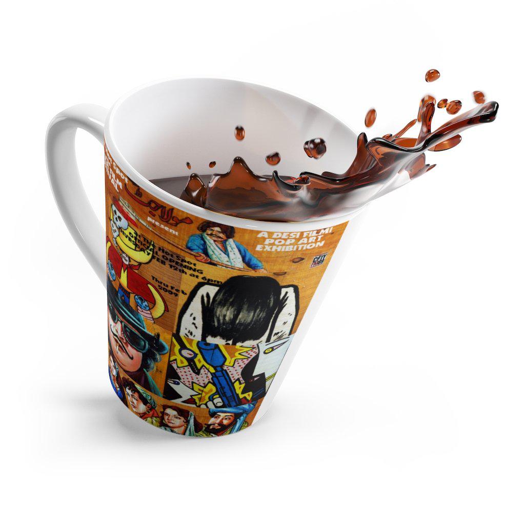 Pop Art Latte mug - www.desimovies.biz