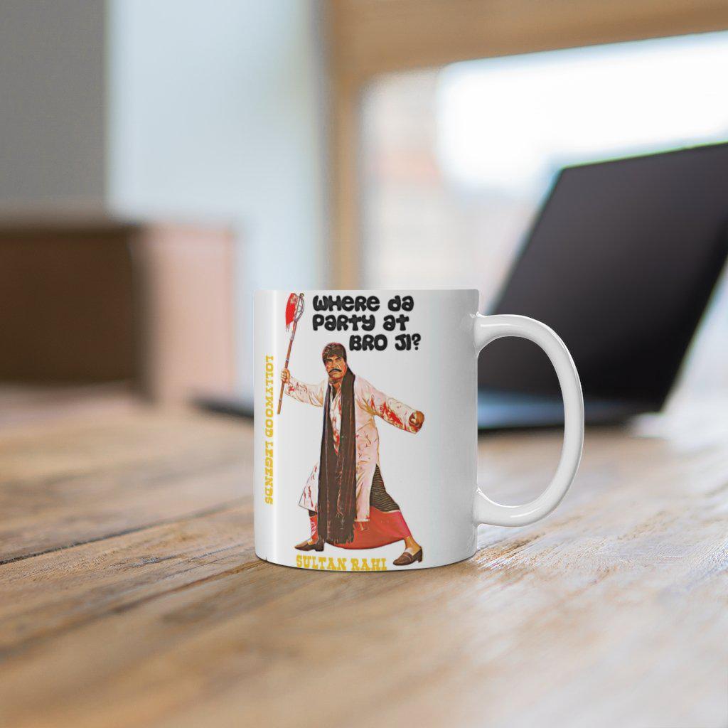 Sultan Rahi - Lollywood Classics - Ceramic Mug 11oz - www.desimovies.biz