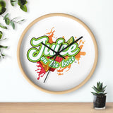 Juice on the Loose - Wall clock