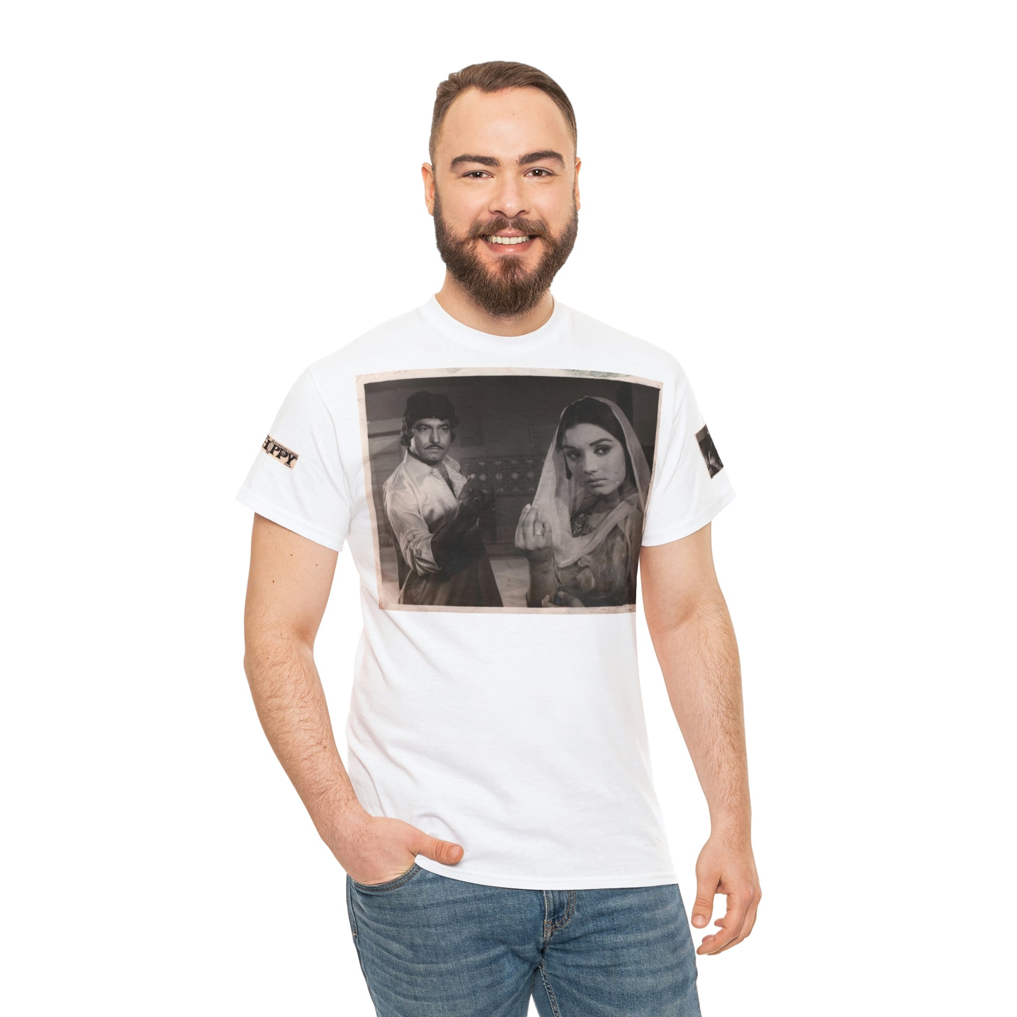 Lollywood T Shirt - Golden Age - Unisex Heavy Cotton Tee - www.desimovies.biz