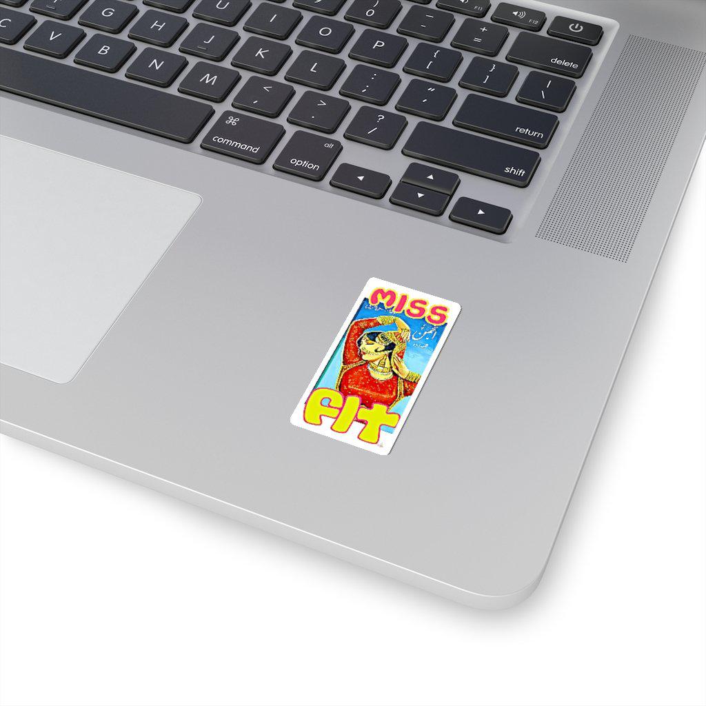 Miss Fit - Kiss-Cut Stickers - www.desimovies.biz