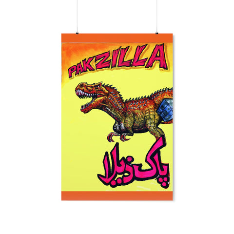 Pakzilla - Premium Matte Vertical Posters