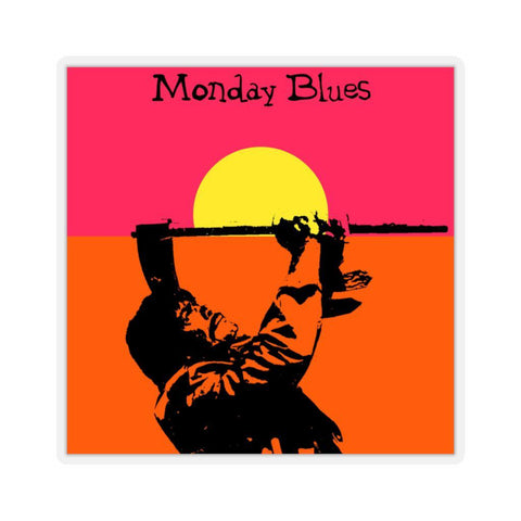 Sultan Rahi - Monday Blues - Kiss-Cut Stickers