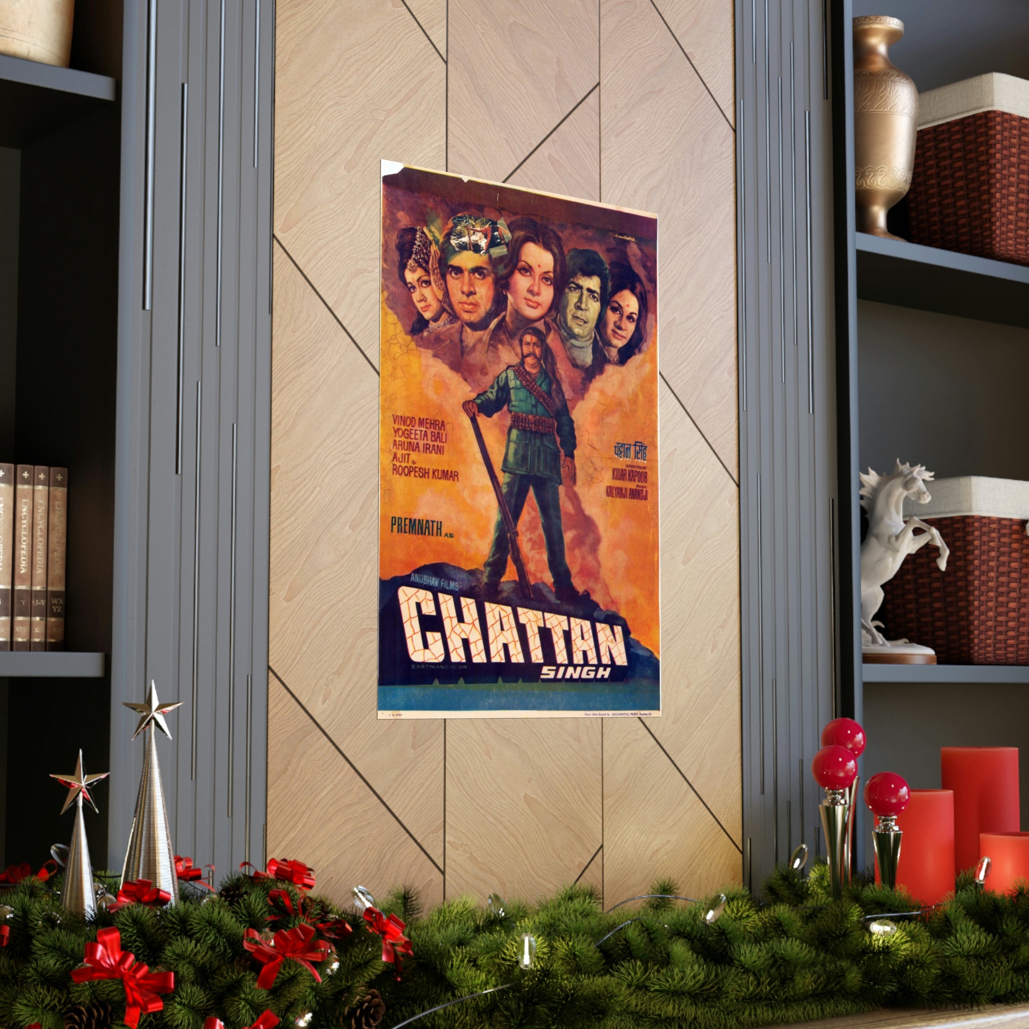 Chattan Singh (1974) Bollywood Premium Matte Vertical Posters - www.desimovies.biz