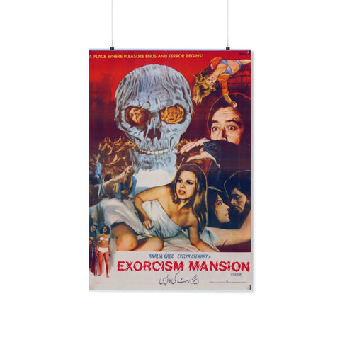Exorcism Mansion (1972) - Premium Matte Vertical Posters