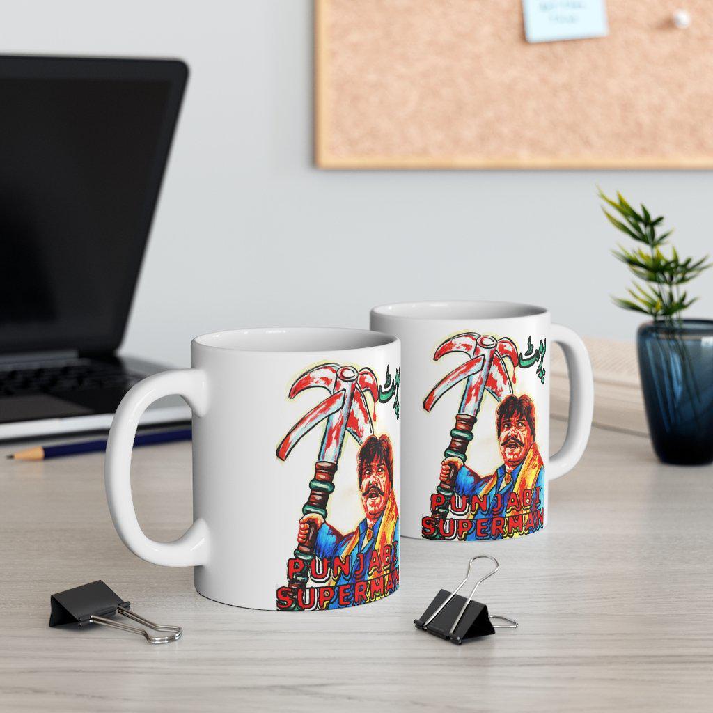 Permit - Punjabi Superman Mug - www.desimovies.biz