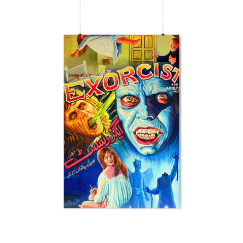 The Exorcist (1973) Hand Painted - Premium Matte Vertical Posters