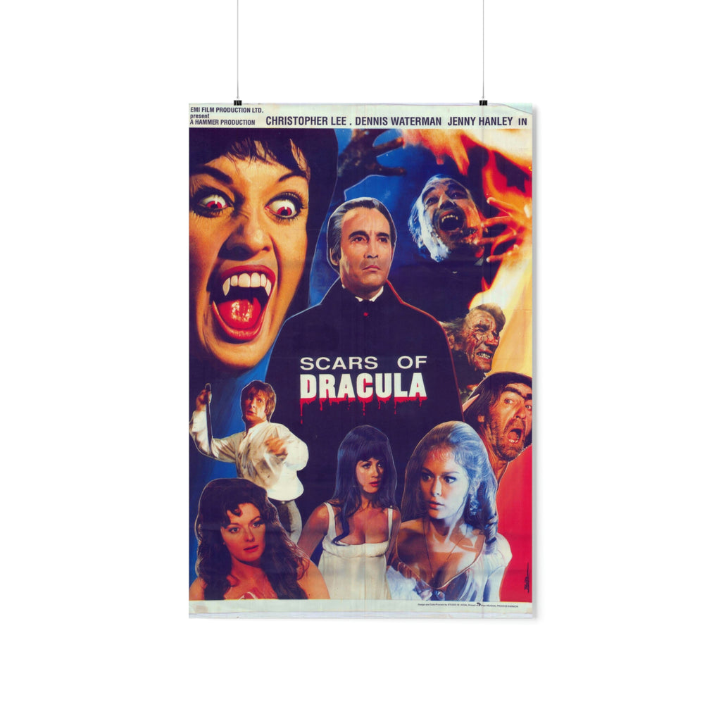 Scars of Dracula (1970) - Premium Matte Vertical Posters - www.desimovies.biz