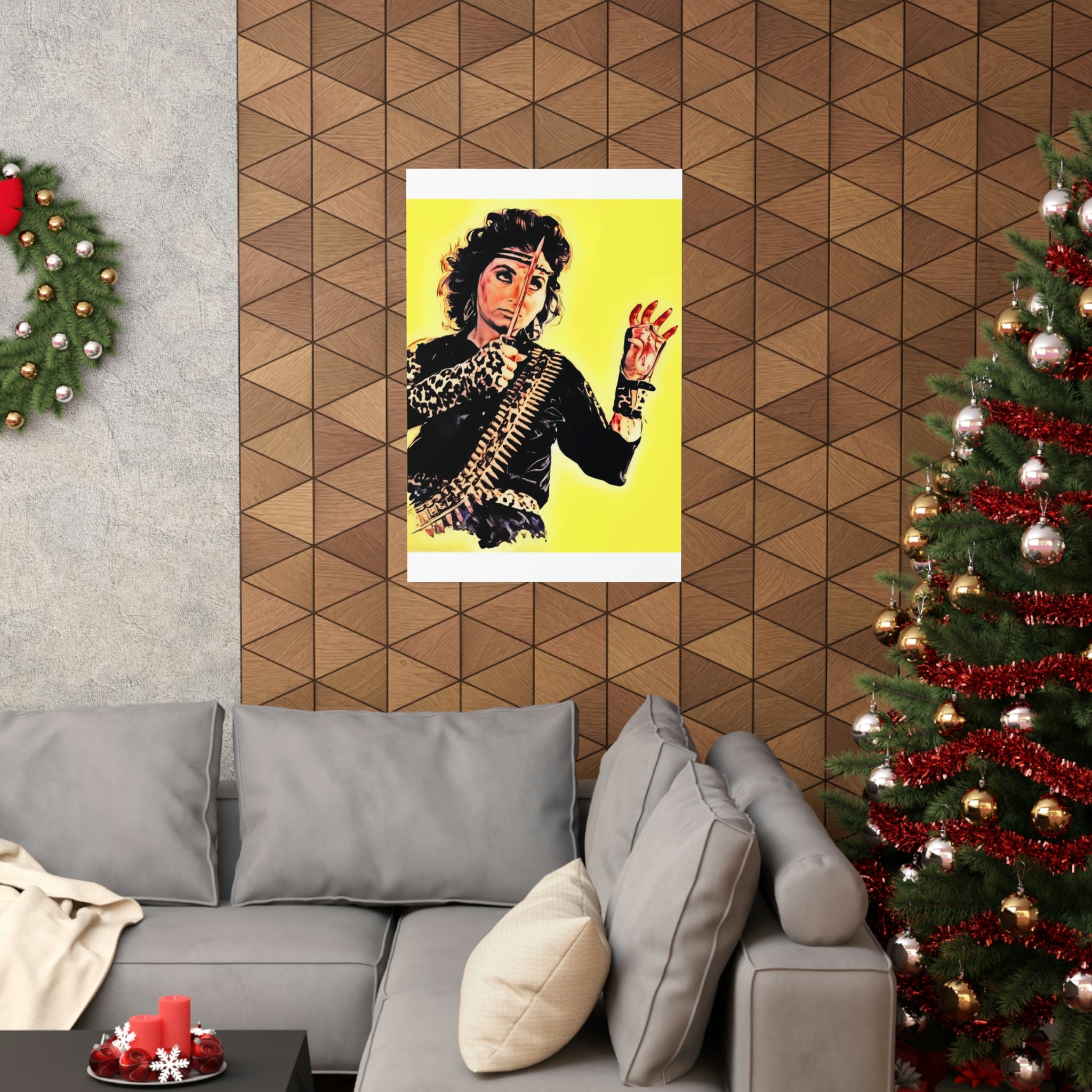 Salma Agha - Sherni - Premium Matte Vertical Posters - www.desimovies.biz