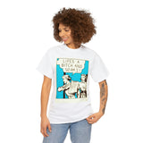 Life's A Bitch - Unisex Heavy Cotton Tee - www.desimovies.biz