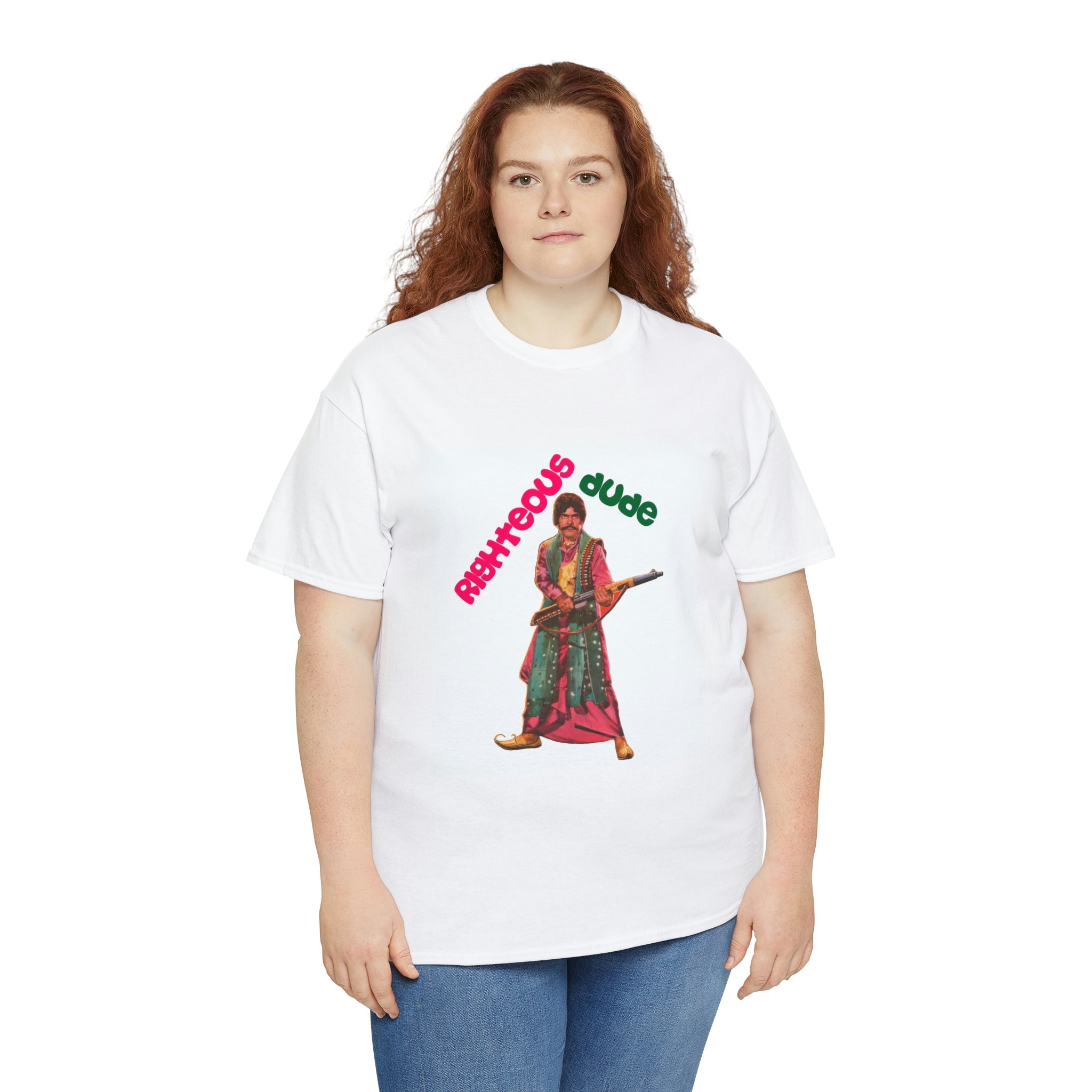 Righteous Dude - Sultan Rahi - Unisex Heavy Cotton Tee - www.desimovies.biz