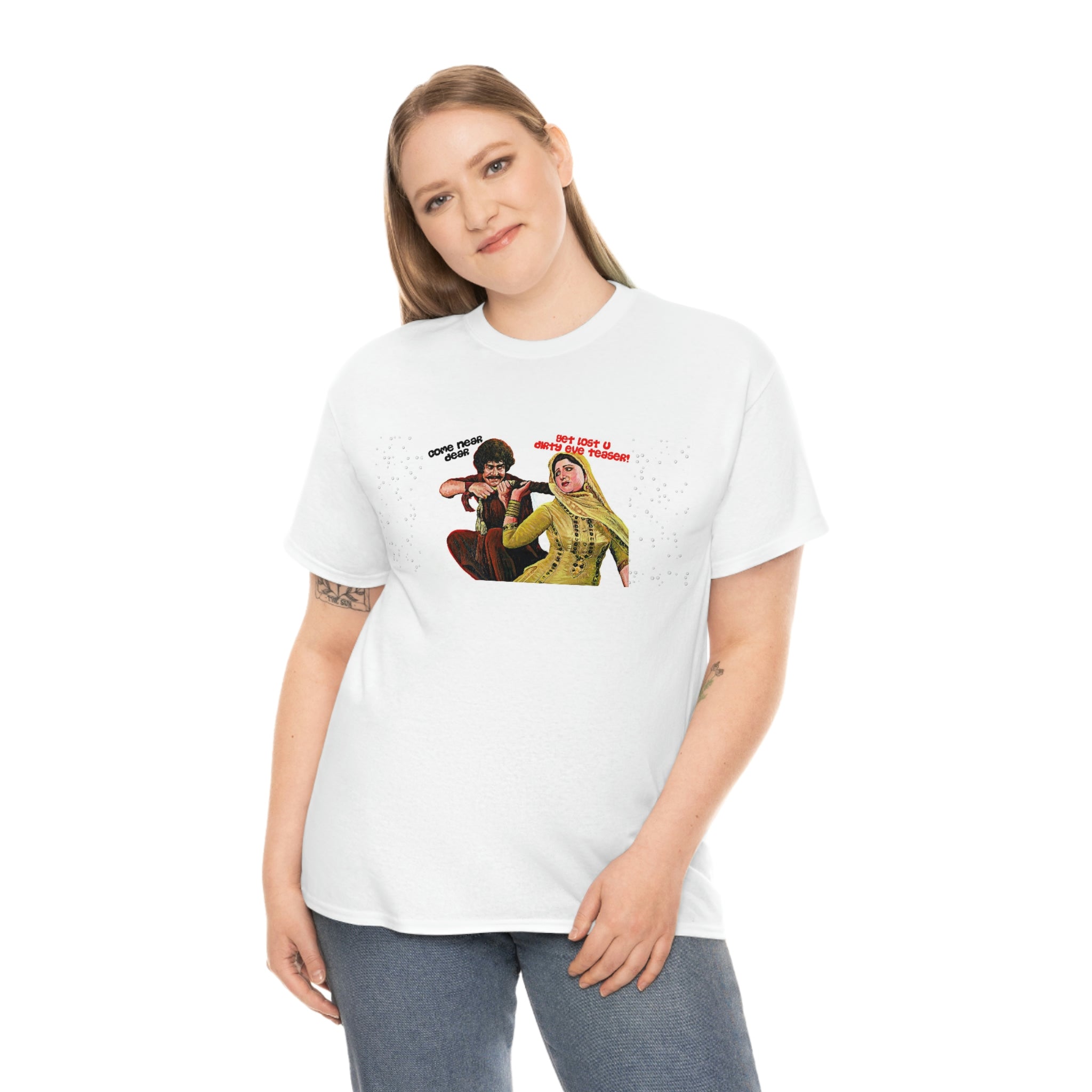 Eve Teaser - Unisex Heavy Cotton Tee - www.desimovies.biz