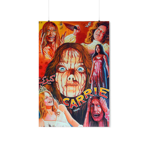 Carrie - Painted Poster - Premium Matte Vertical Posters