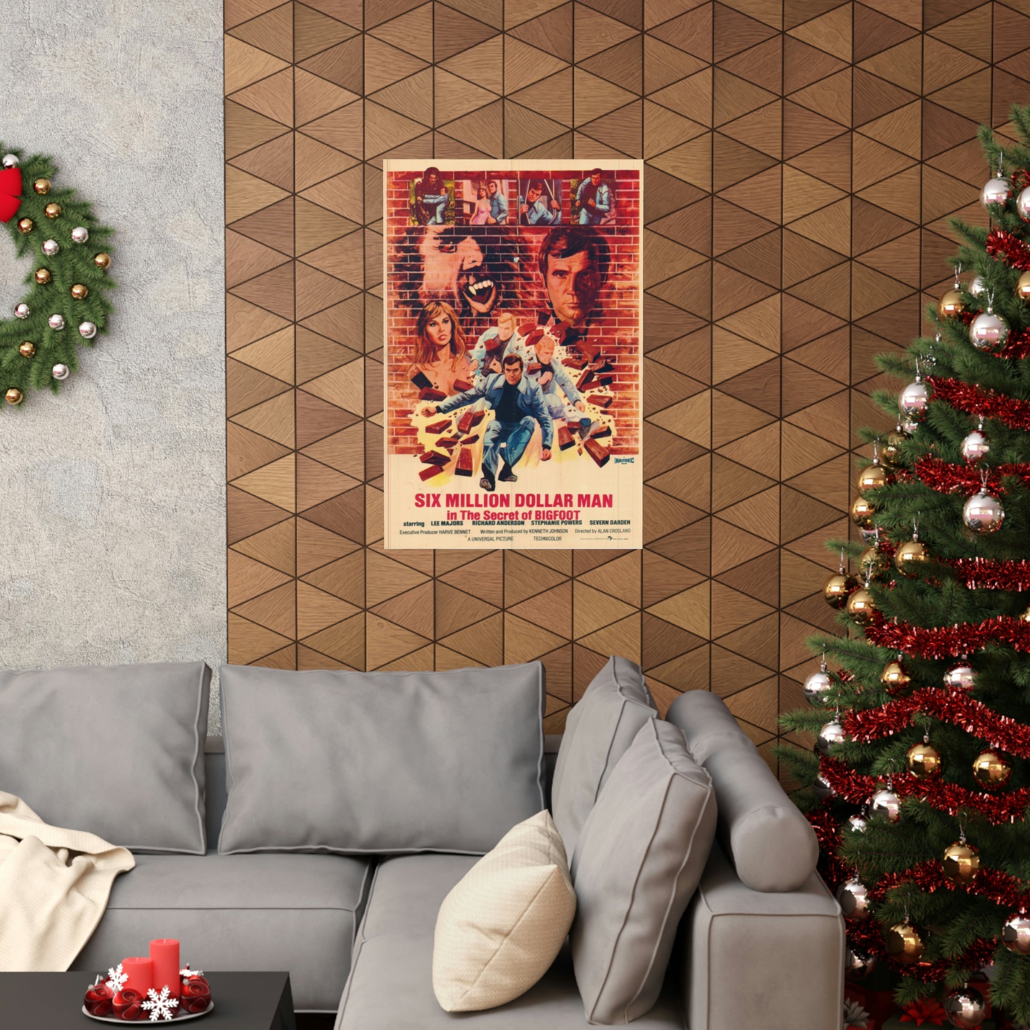 The Six Million Dollar Man - Premium Matte Vertical Posters - www.desimovies.biz
