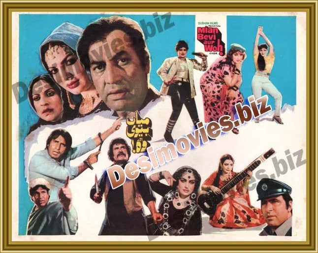 Mian Biwi aur Woh (1982) Original Booklet - www.desimovies.biz