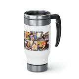 Don - Bollywood - Stainless Steel Travel Mug with Handle, 14oz