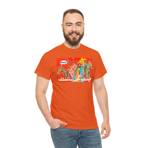 Jatt Gujjar Tey Natt - Lollywood - Unisex Heavy Cotton Tee - www.desimovies.biz