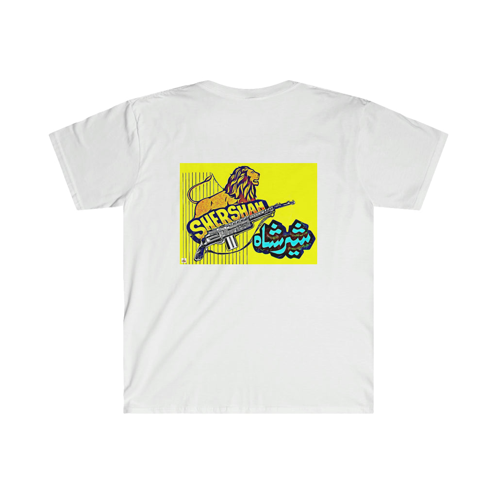 Son of Pakistan - Shershah -Unisex Softstyle T-Shirt - www.desimovies.biz