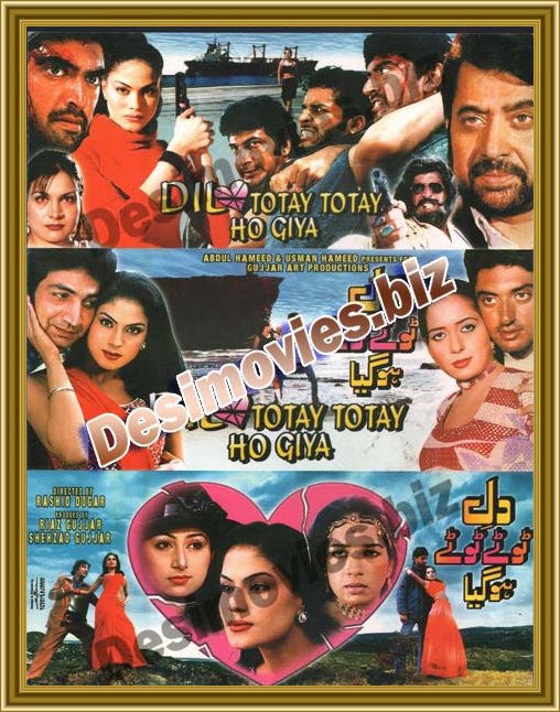 Dil Totay Totay Ho Gaya (2003) Original Booklet - www.desimovies.biz