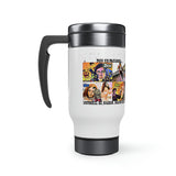 Don - Bollywood - Stainless Steel Travel Mug with Handle, 14oz