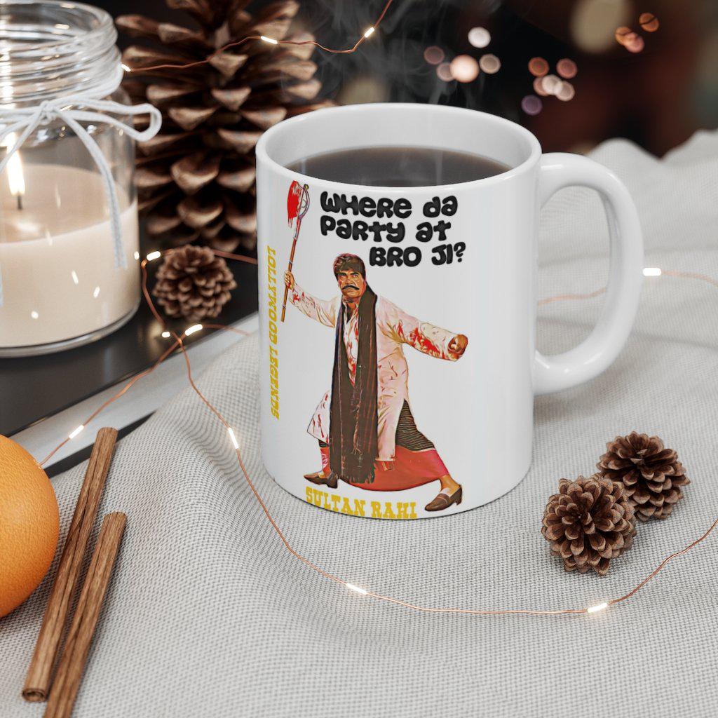Sultan Rahi - Lollywood Classics - Ceramic Mug 11oz - www.desimovies.biz