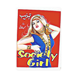 Society Girl Poker Cards