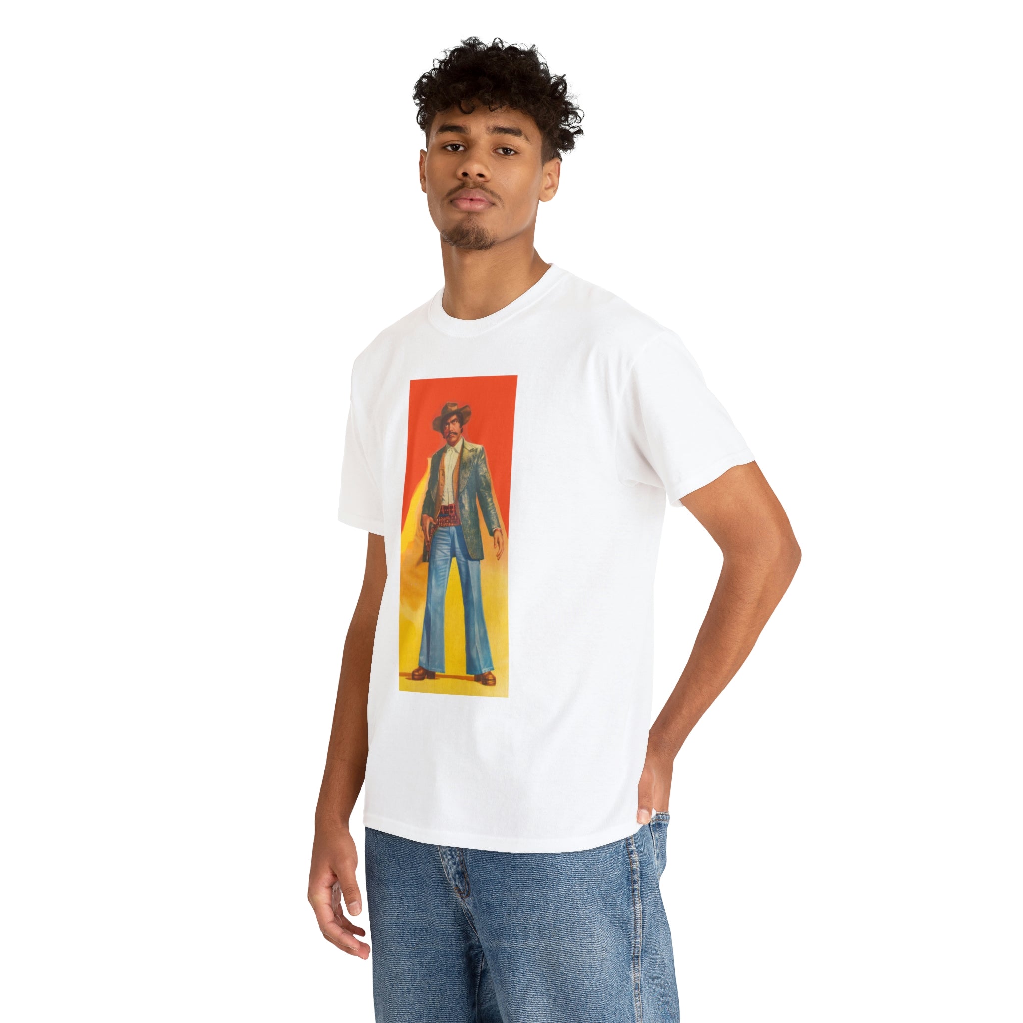 Sultan Rahi - Lollywood - Unisex Heavy Cotton Tee - www.desimovies.biz