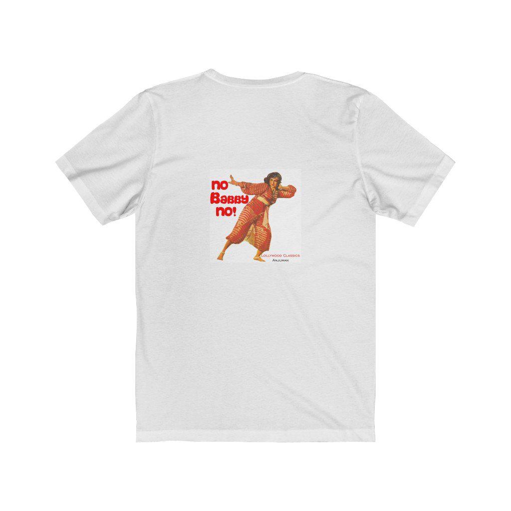 Girl Power and No Babby No - Unisex Jersey Short Sleeve Tee - www.desimovies.biz