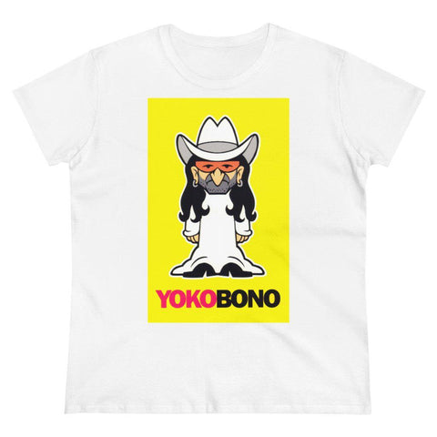 Yoko Bono - Women's Heavy Cotton Tee - www.desimovies.biz