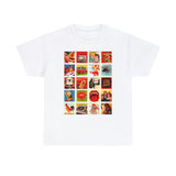 Old Pop Art Adverts - Bad Boy Habits - Unisex Heavy Cotton Tee