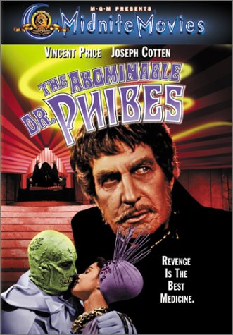 The Abominable Dr. Phibes DVD Region 1