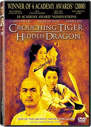 Crouching Tiger, Hidden Dragon DVD Region 1