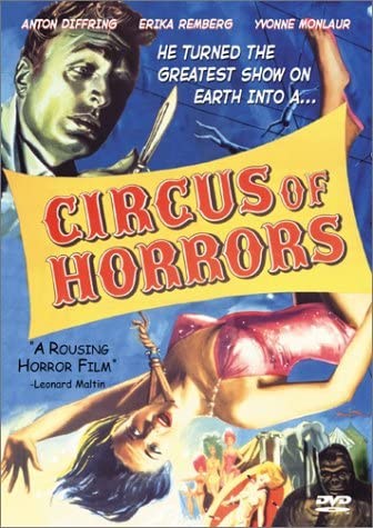 Circus of Horrors DVD Region 1
