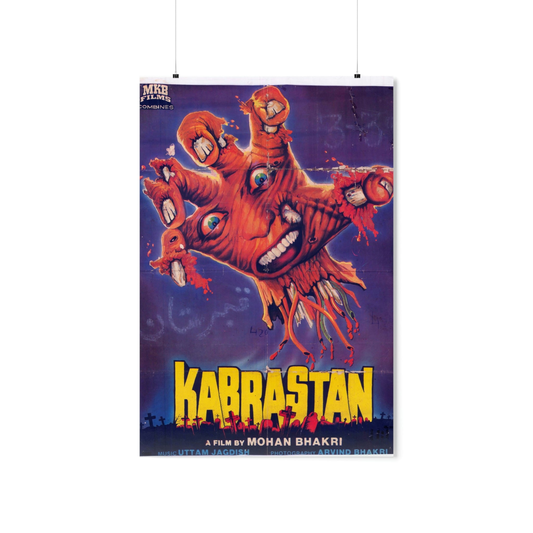Kabrastan Bollywood Premium Matte Vertical Posters - www.desimovies.biz