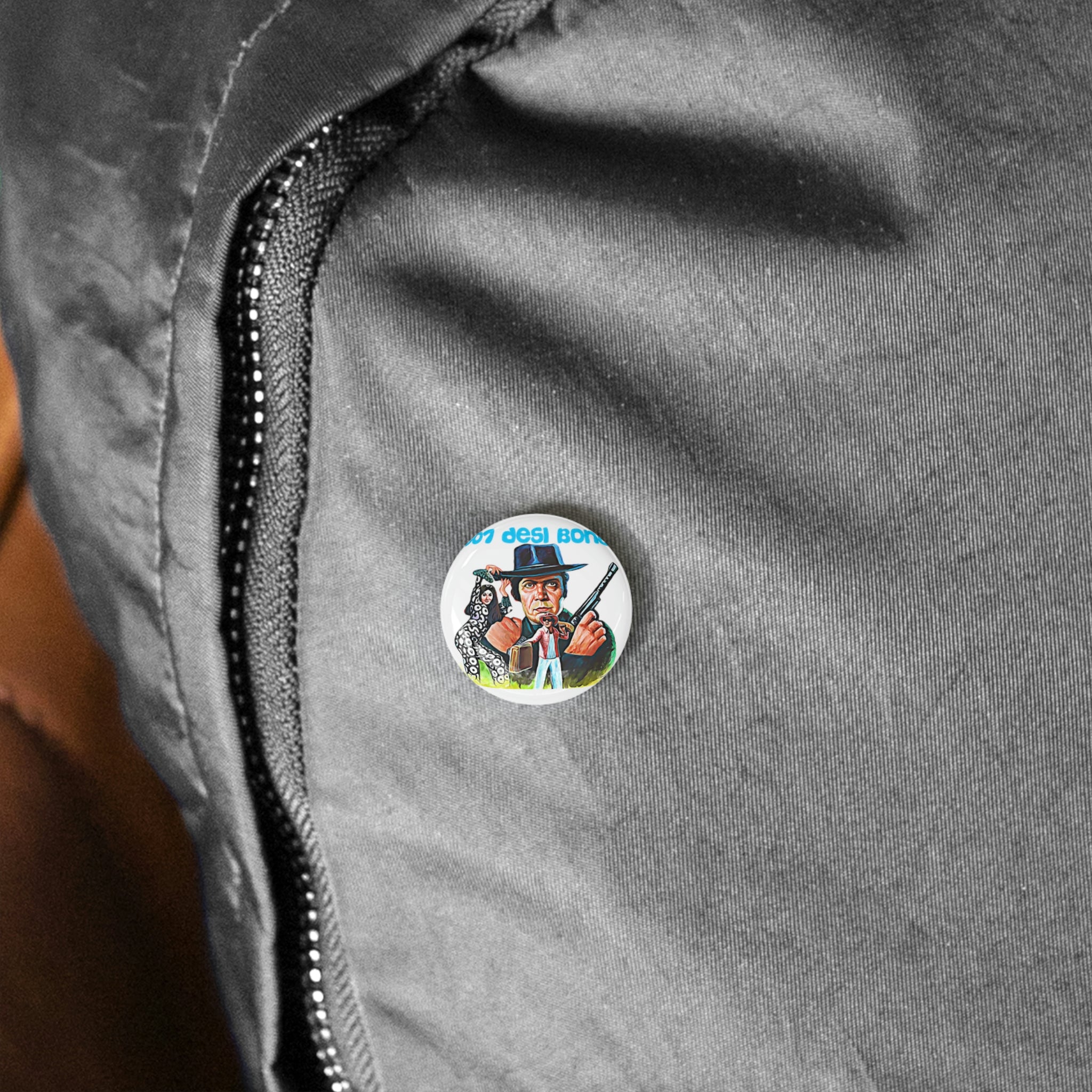 Sultan Rahi - Lollywood - Round Pins - www.desimovies.biz