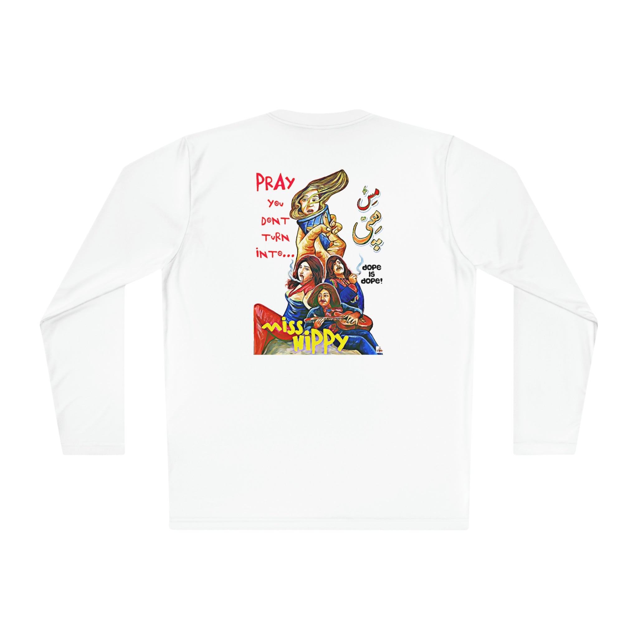 Gay Yaar & Miss Hippy Classic Lollywood - Unisex Lightweight Long Sleeve Tee - www.desimovies.biz