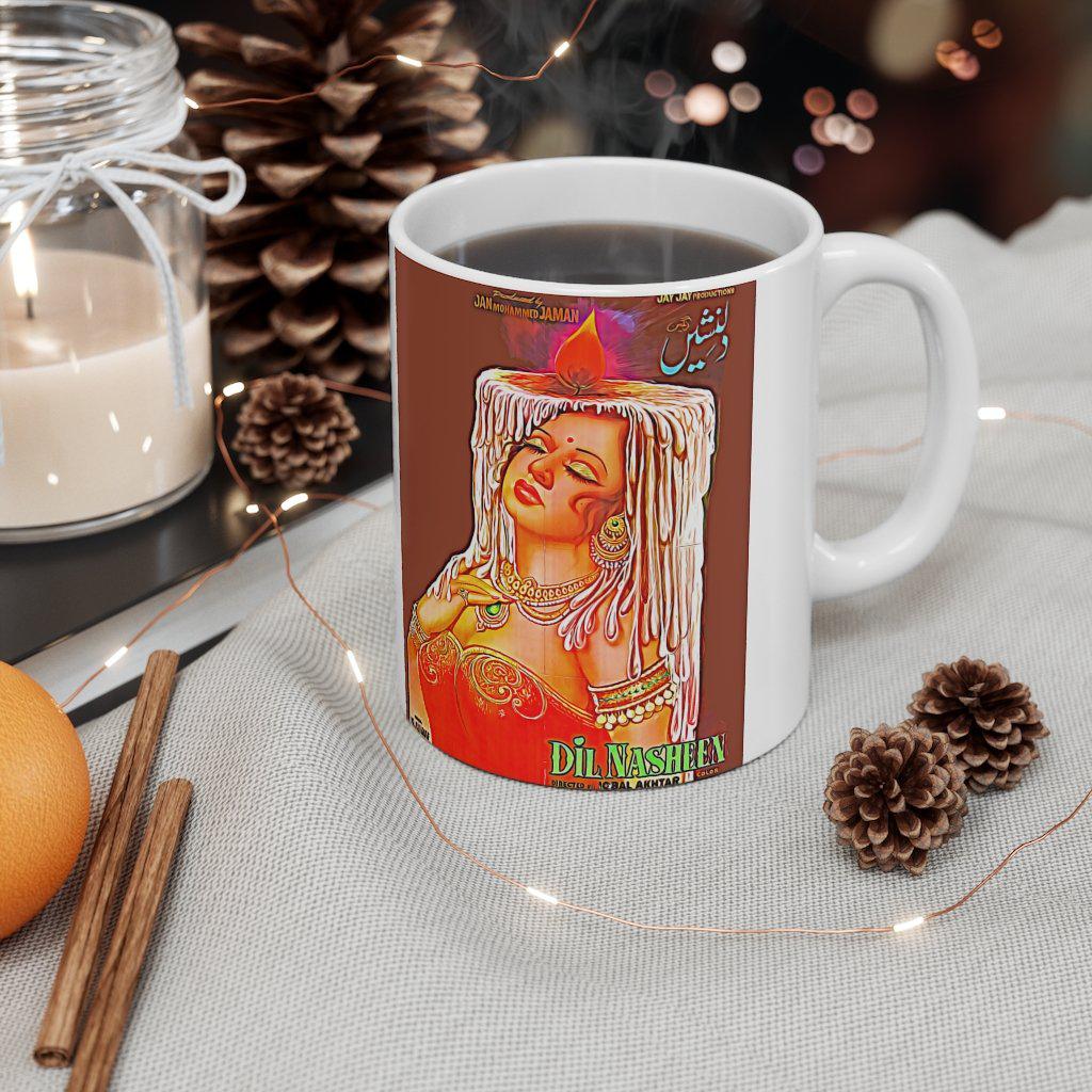 Dil Nasheen - Ceramic Mug 11oz - www.desimovies.biz