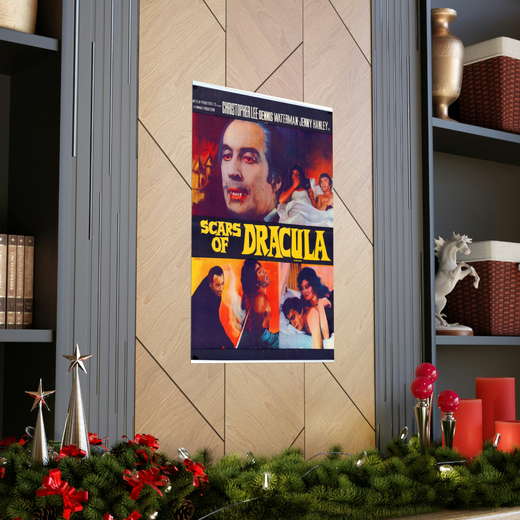 Scars of Dracula - Hammer Horror Premium Matte Vertical Posters - www.desimovies.biz