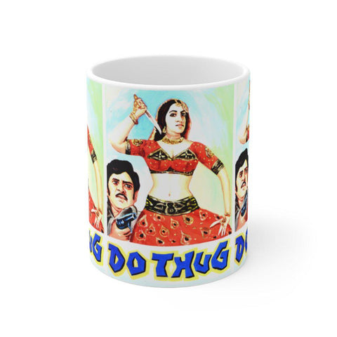 Do Thug - Painted Ceramic Mug 11oz