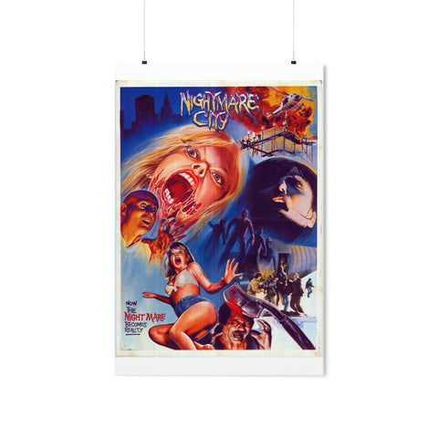 Nightmare City - Pakistani Poster Print - Premium Matte Vertical Posters - www.desimovies.biz
