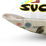 Spun Polyester Square Pillow Case - www.desimovies.biz