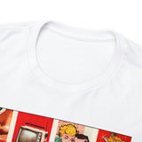 Old Pop Art Adverts - Bad Boy Habits - Unisex Heavy Cotton Tee