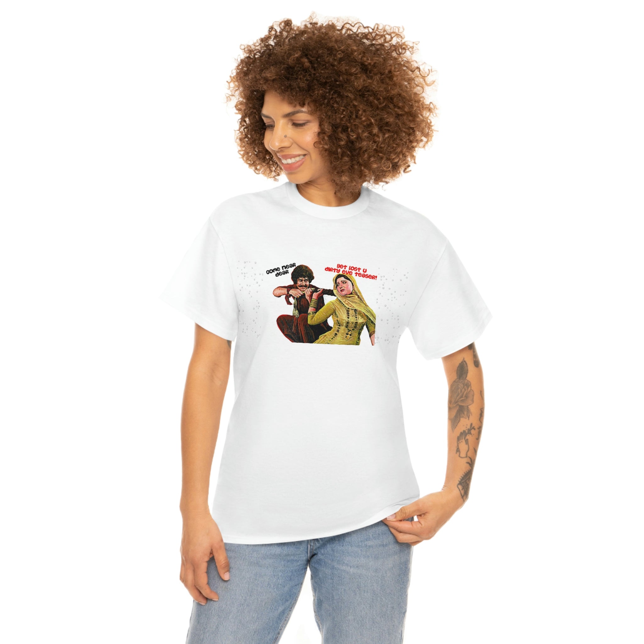 Eve Teaser - Unisex Heavy Cotton Tee - www.desimovies.biz