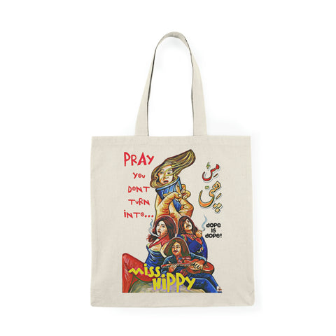 Miss Hippy / Gay Yaar Natural Tote Bag - www.desimovies.biz