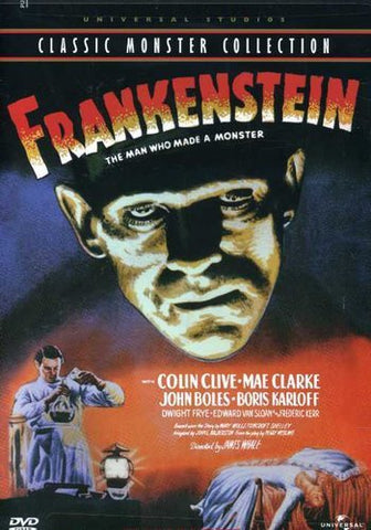Frankenstein  (Classic Monster Collection) DVD Region 1 - www.desimovies.biz