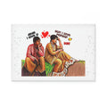 Dear I Love You - Button Magnet, Rectangle (1 & 10 pcs) - www.desimovies.biz