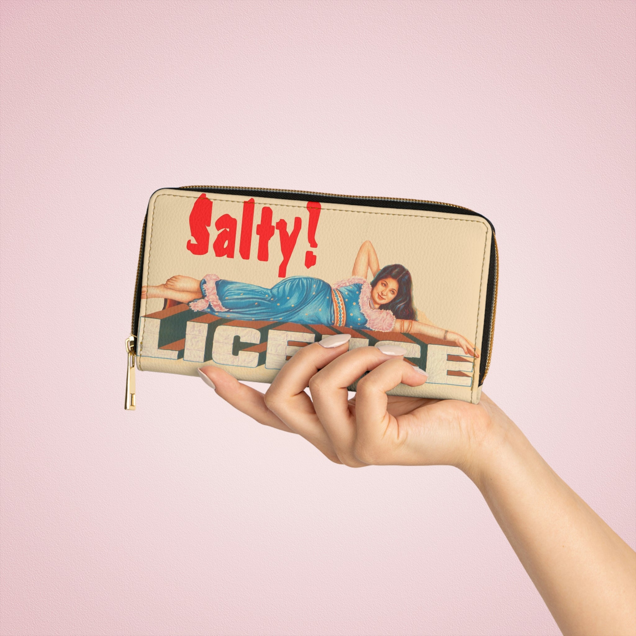 Licence & Ghunda Act Zipper Wallet - www.desimovies.biz